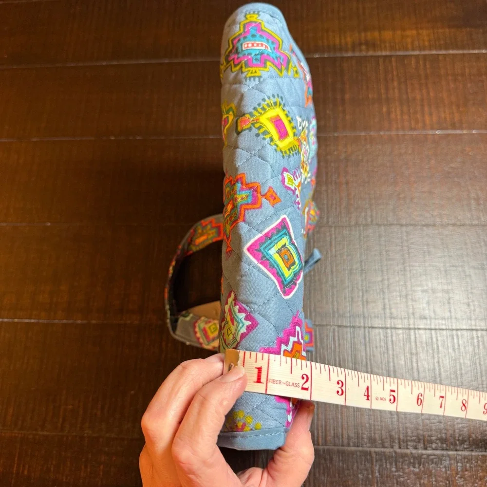 Vera Bradley width or unfolded